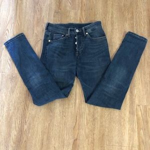 & Denim Skinny Blue Jeans
